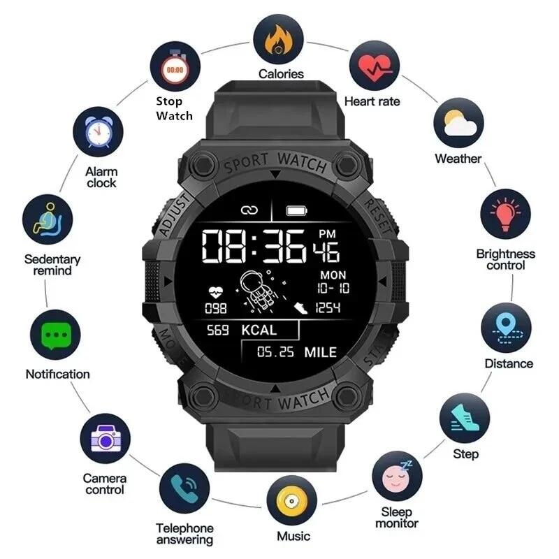 Smart Watch Men Women Heart Rate Health Monitoring Smart Watch Fitness Bracelets