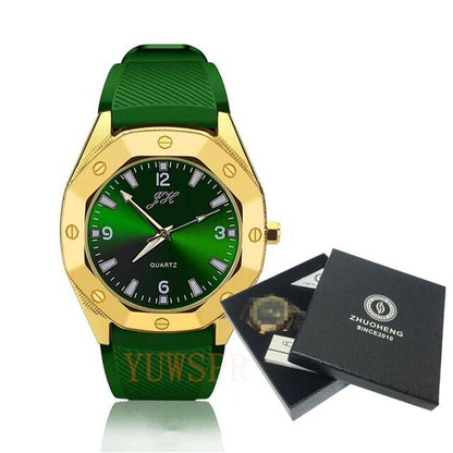 Mens Watch Green with box