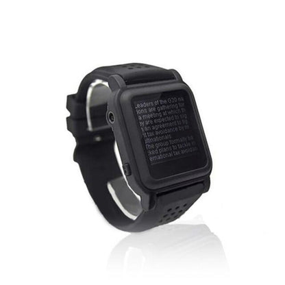 MP4 Learning Watch 25x25mm Display 8G Memory eBook Reader