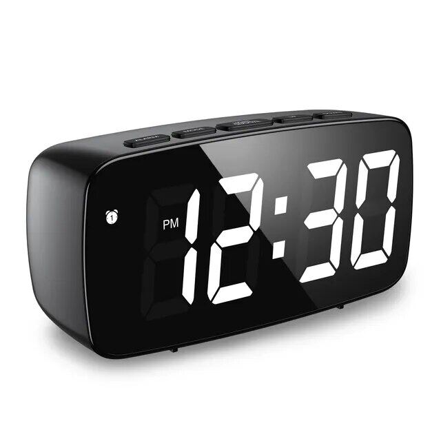 Clock with Voice control, white light
