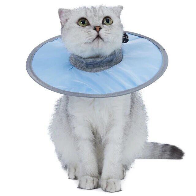 Pet Protective Collar Neck Recovery Cone Collar-Blue