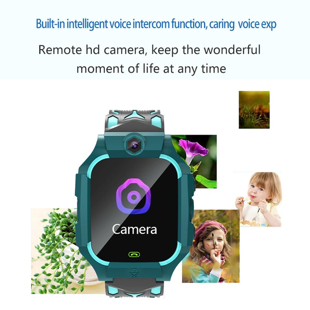 Voice Chat Math Game Flashlight Kids Smart Watch Gift