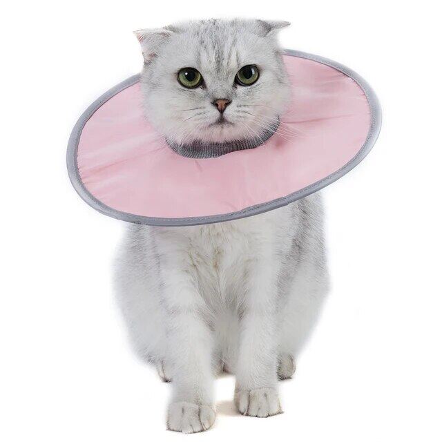 Pet Protective Collar Neck Recovery Cone Collar-Pink