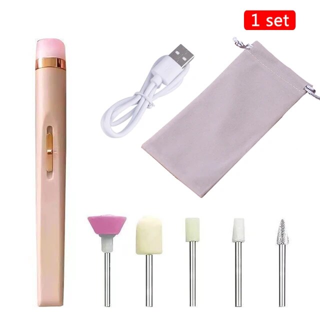 5-in-1 Electric Nail Drill Set