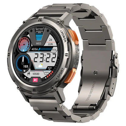 Original KOSPET TANK T2 Ultra Smartwatches For Men Watches AMOLED AOD Smartwatch Bluetooth Call Electronic Men's Smart Watch