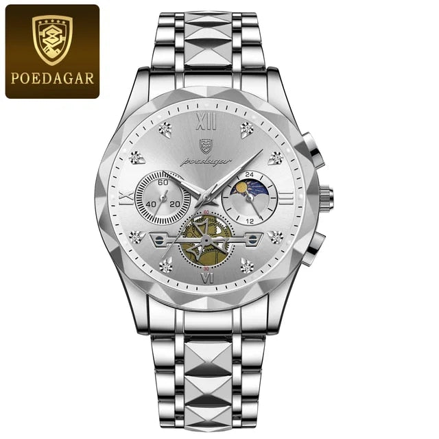 POEDAGAR Luxury Men's watch - Business Goals Royal.pro