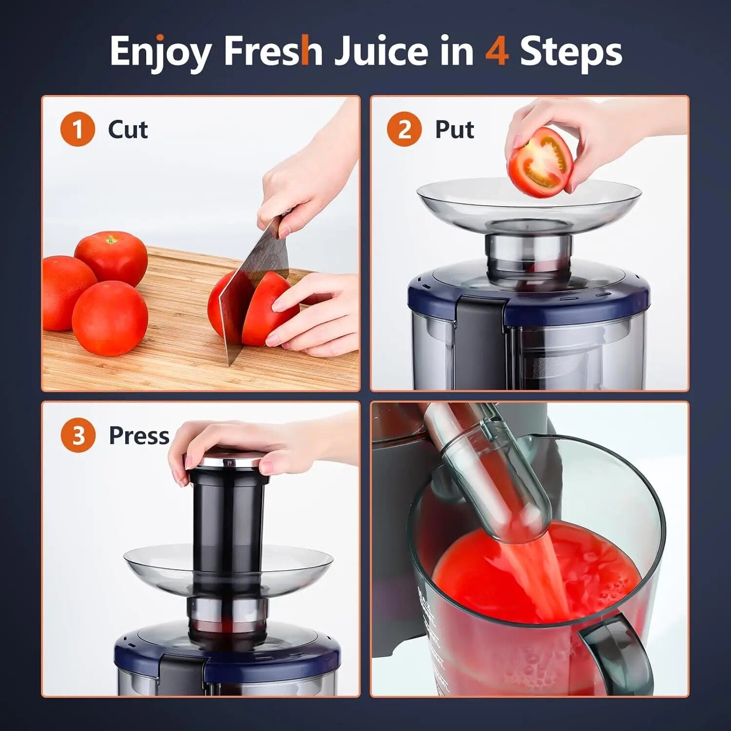 Sovider - Enjoy fresh juice in 4 steps
