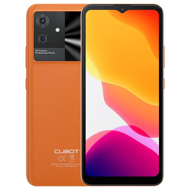 Smart Mobile Phone-Cubot-Front and back