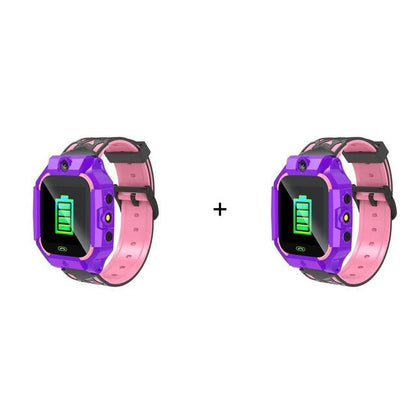 Voice Chat Math Game Flashlight Kids Smart Watch Gift