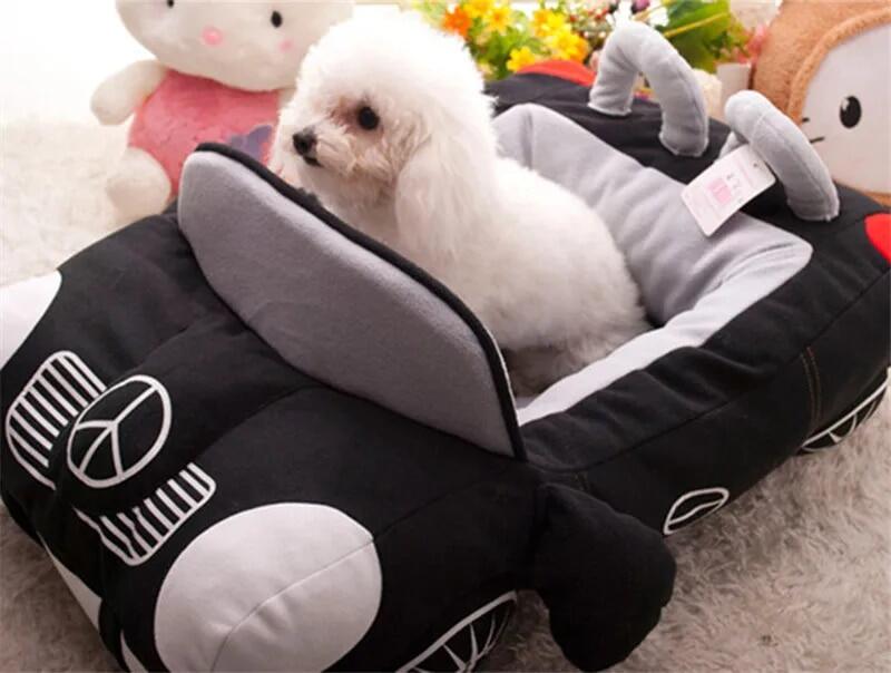 Luxury Car Pet Beds-Black