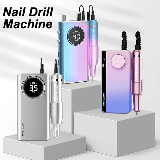 Premium Brushless Rechargeable Nail Drill